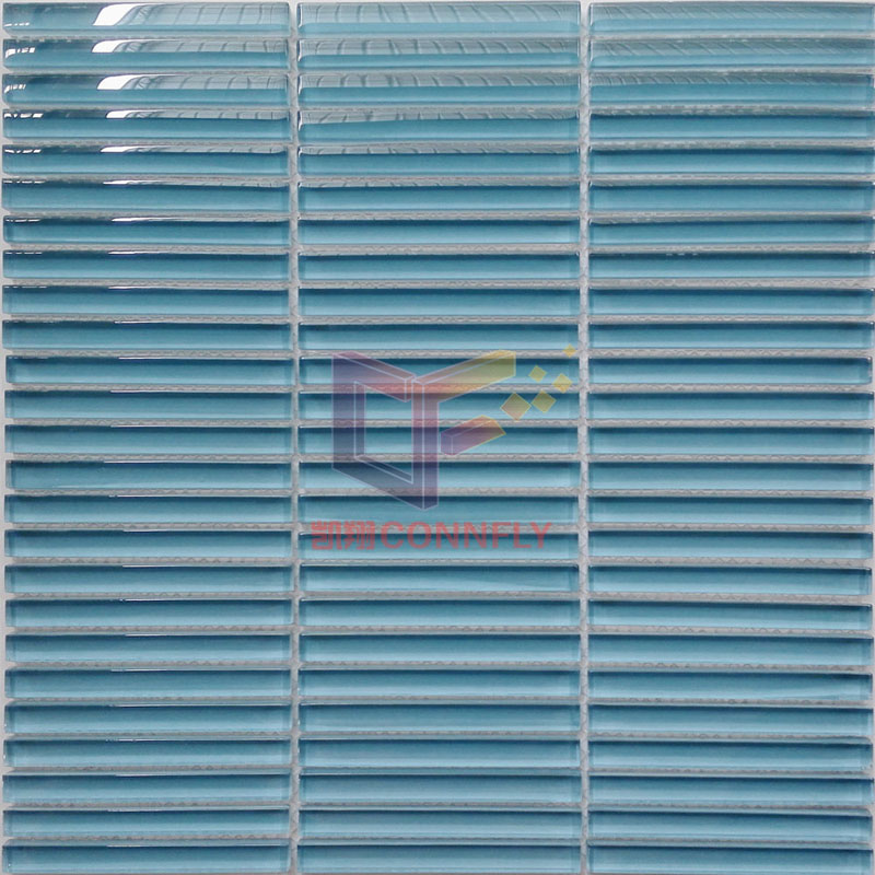 Strip Blue Glass Tile (PT59)