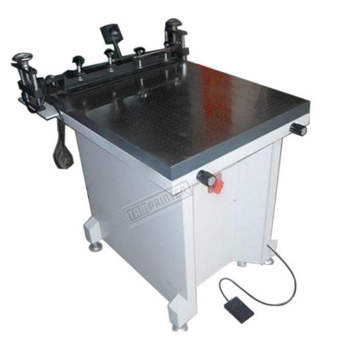 Tam-6080s Customized Vacuum Suction Table Manual Screen Printer for Glass