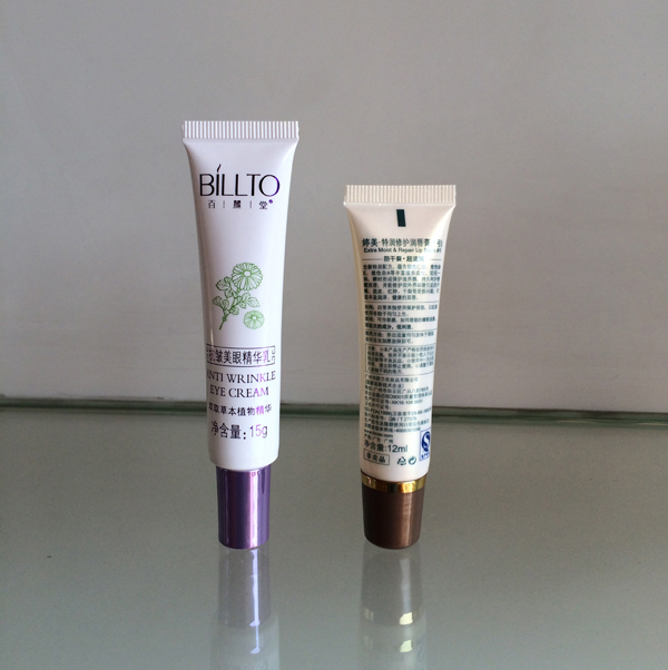 15g Plastic Tube for Cosmetic with Screw Cap