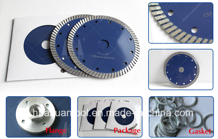 Professional Heavy Duty Diamond Turbo Contour Cutting Blade