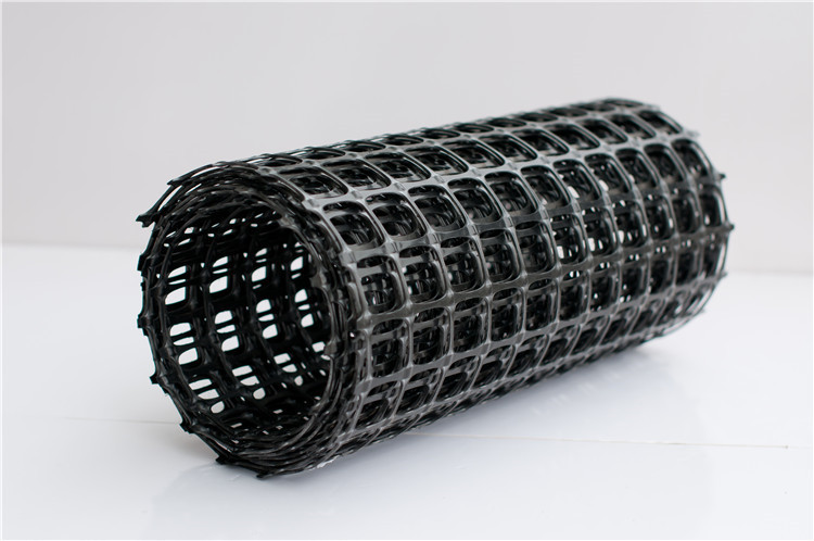 Polypropylene Biaxial PP Plastic Pet Biaxial Plastic Geogrid 120/120kn