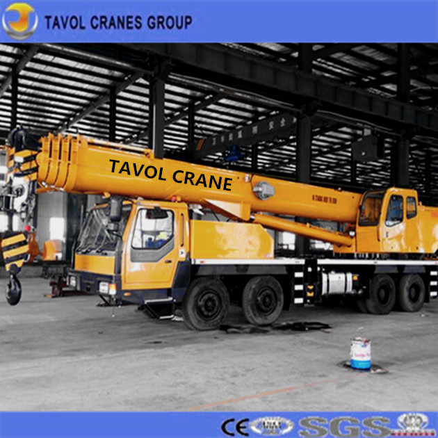 Best Quality Materials Lifting Equipment 50 Ton Tavol Group Mobile Truck Crane From China to Sales