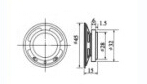 Fbs118A Popular Hot Sell 118mm Cheaper Big Loudspeakers 5W (FBELE)