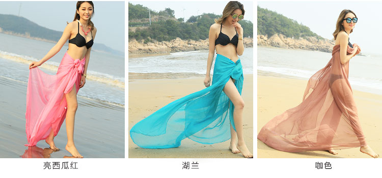 Hot Fabric Sexy Style Voile Romantic Beach Essential Mysterious Fabric