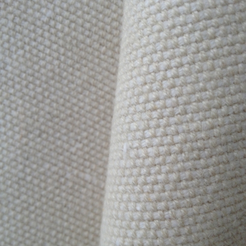 Hemp/Wool Interweave Fabric in Two-Tone (QF13-0141)