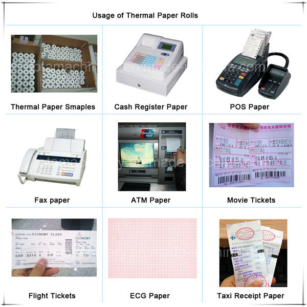 Bank Receipt Thermal Paper Slitting Rewinding Machine