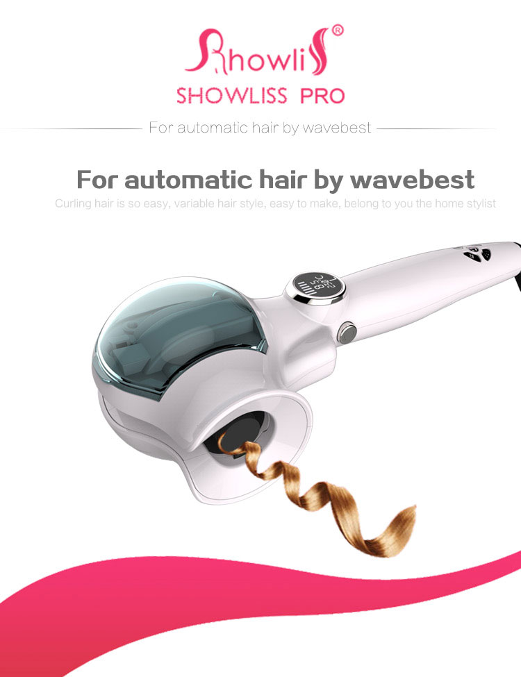 Mini LCD Steam Hair Curler Machine 2016 New