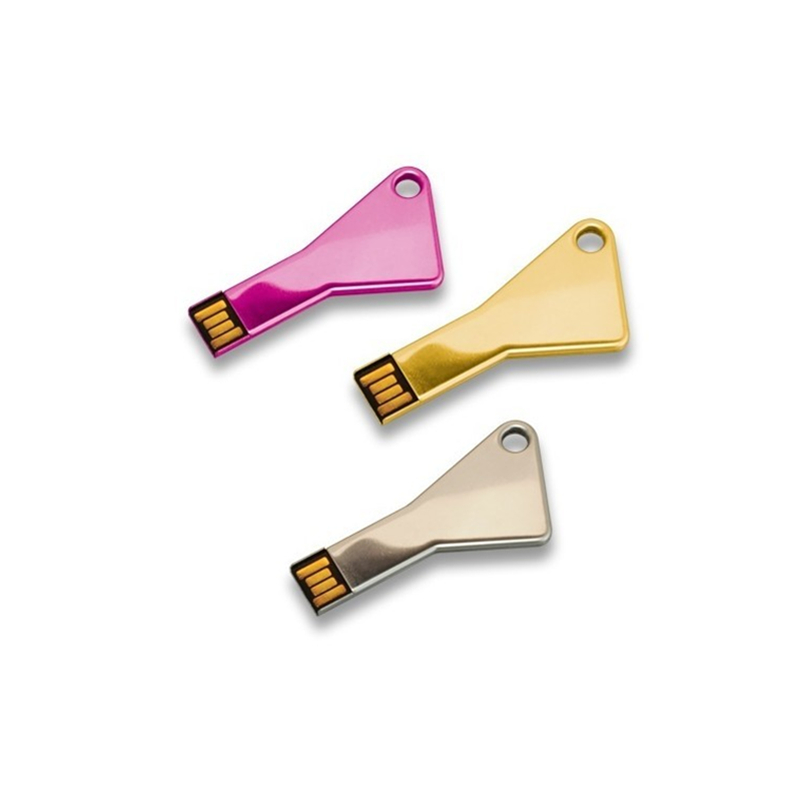 Cheap Key Shape Promotional Customized Logo Colorful USB Flash Pendrive