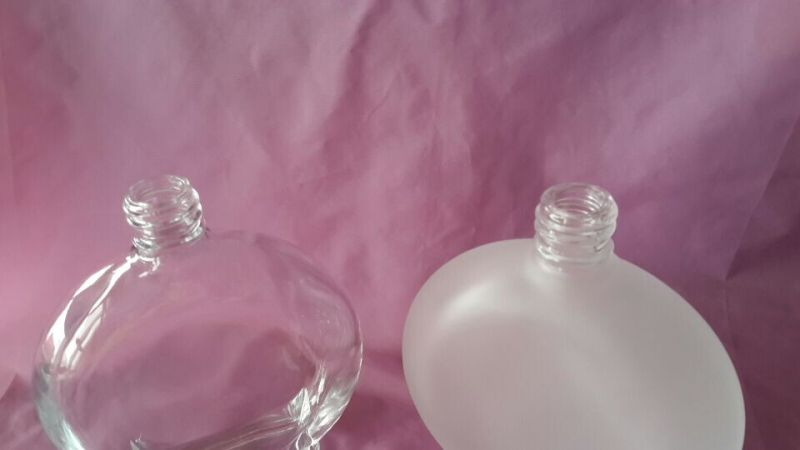 100ml Oval Shape Frost Glass Perfume Bottle