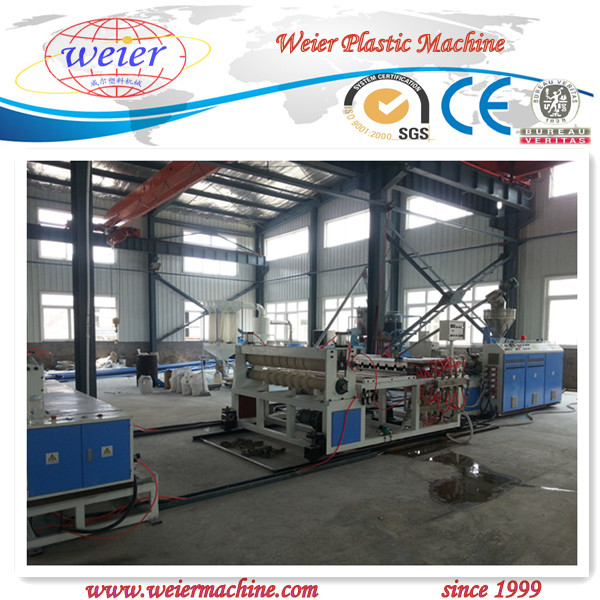 PVC Corrugated Roof Sheet Extrusion Machine (SJSZ-80/156)