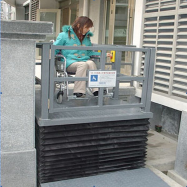 Anti-Dust Hydraulic Wheelchair Lifting Platform