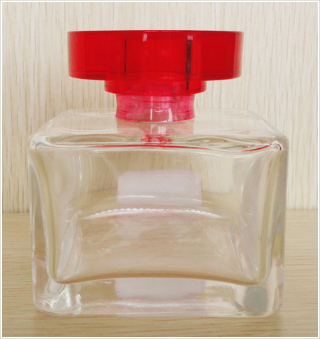 100ml Cylinder Shape Glass Perfume Bottle