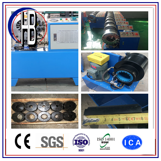 Ce ISO Free Dies Classcial Finn Power 1/4''~2'' P20 Hose Crimping Machine