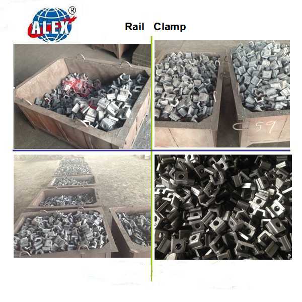 ISO Certificated Railway Fasteners Supplier Rail Casting Clamp