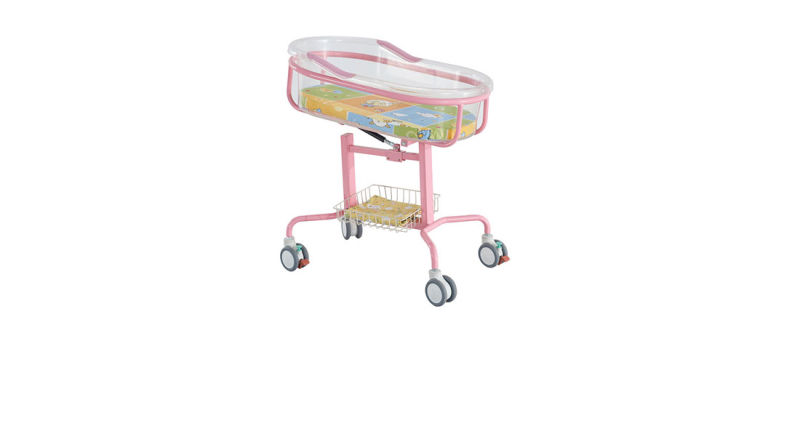 Neonate Newborn Baby Hospital Medical Cart Bed (BC543)