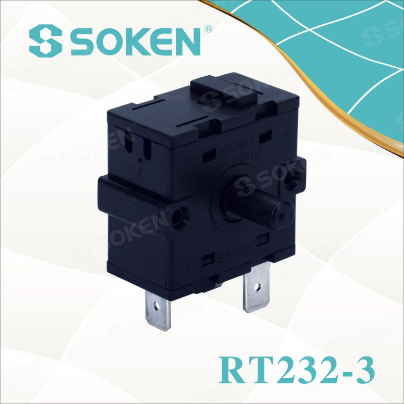 Soken 4 Position Heater Rotary Switch