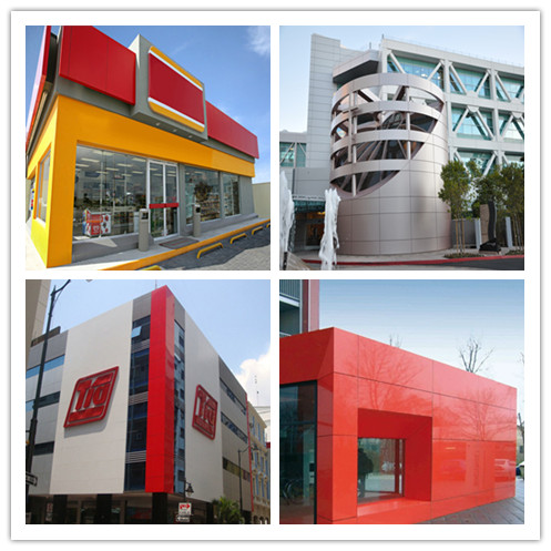 Guangzhou Building Material ACP Cladding Wall Aluminum Composite Panel