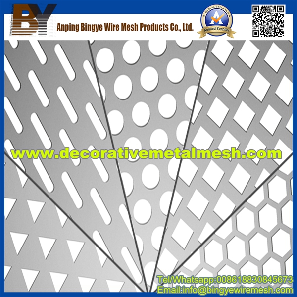 Perforated Metal Panel Used for Facade Curtain Wall