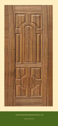 Natural Veneer Door Skin HDF