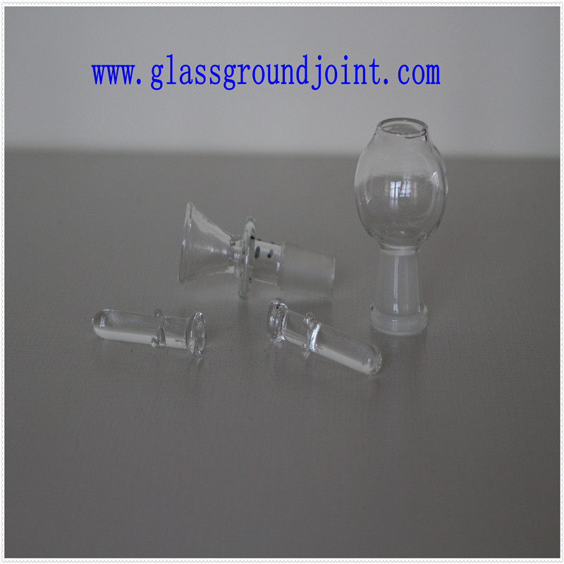 Glass Smoking Water Pipe with Ground Joint