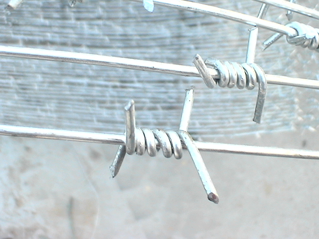 Positive and Negative Twist Barbed Wire