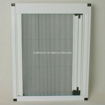 Retractable Pleated Fly Screen Window