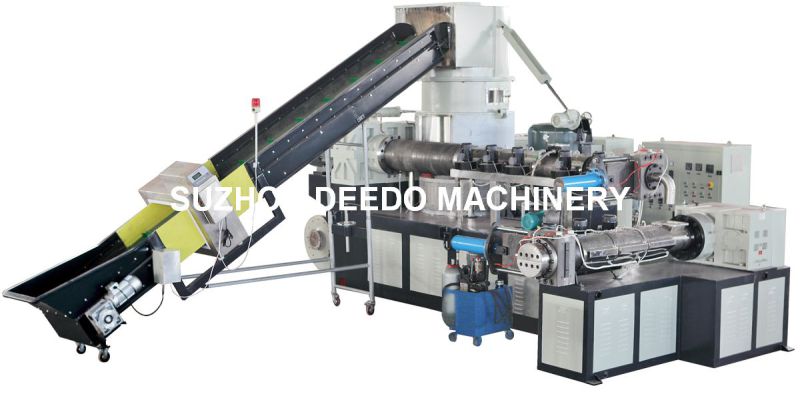 PP PE Plastic Extruder Pelletizing Machine