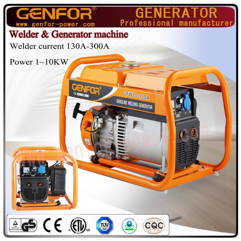 Gasoline Welder Generator Double Use Machine 100A-300A