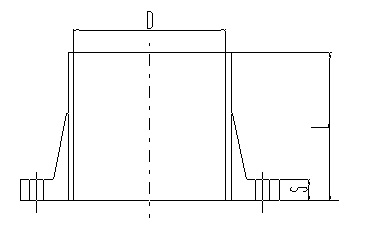 Fiberglass Flange Resisting Compression