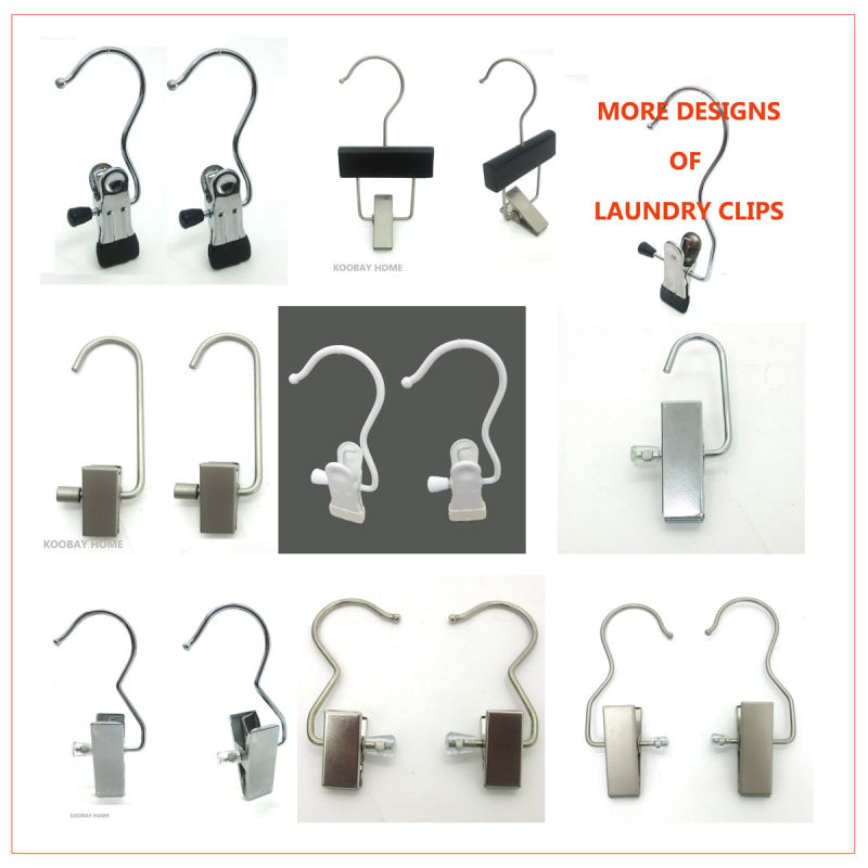 Wholesale Swivel Hook Metal Boots Cloth Hanger Clip