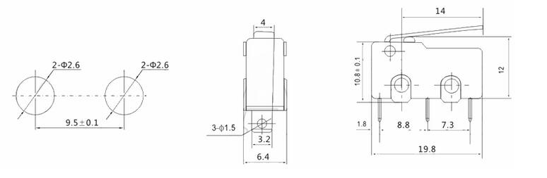 Switch 12V Emergency Electrical Switch (FBELE)