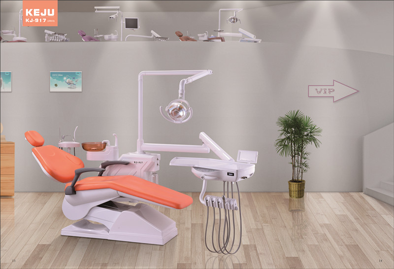 Ce Approval Dental Chair with LED Lamp