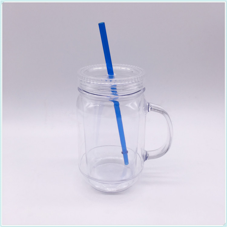 Hot Sale Plastic Starbucks Tumbler Cup with Straw (SH-PM38)