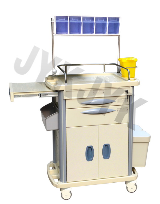 Medical ABS Medicine Trolley Jyk-C11c