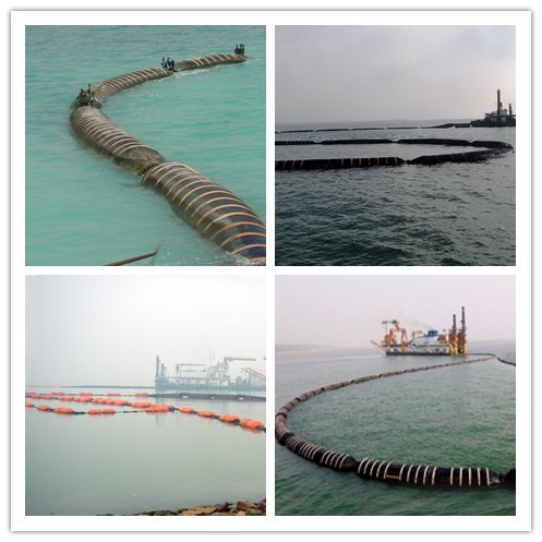 Flexible Rubber Discharge Marine Floating Dredging Hose Distributor