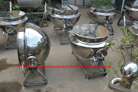 Stainless Steel Jacketed Kettle Cooking Pot for Jam