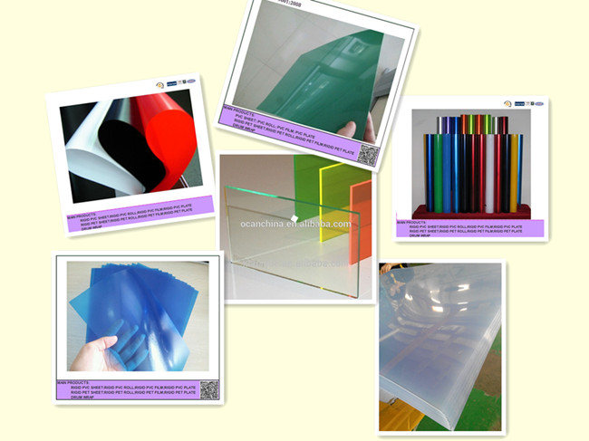 Super Clear PVC Sheet for Folding Box