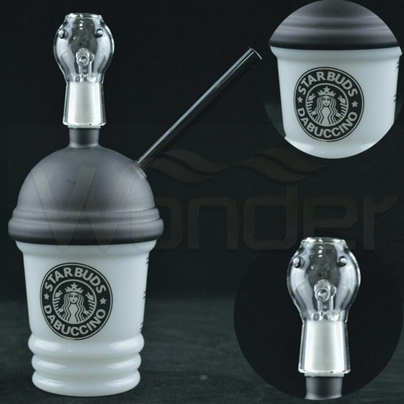 Starbucks Hand Make Glass Water Pipe for Smoking