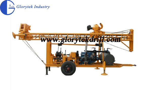 Economic Price Trailer Drill Rig