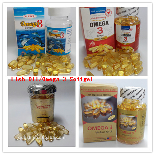 Omega 3 Deep Sea Fish Oil Softgel Capsules