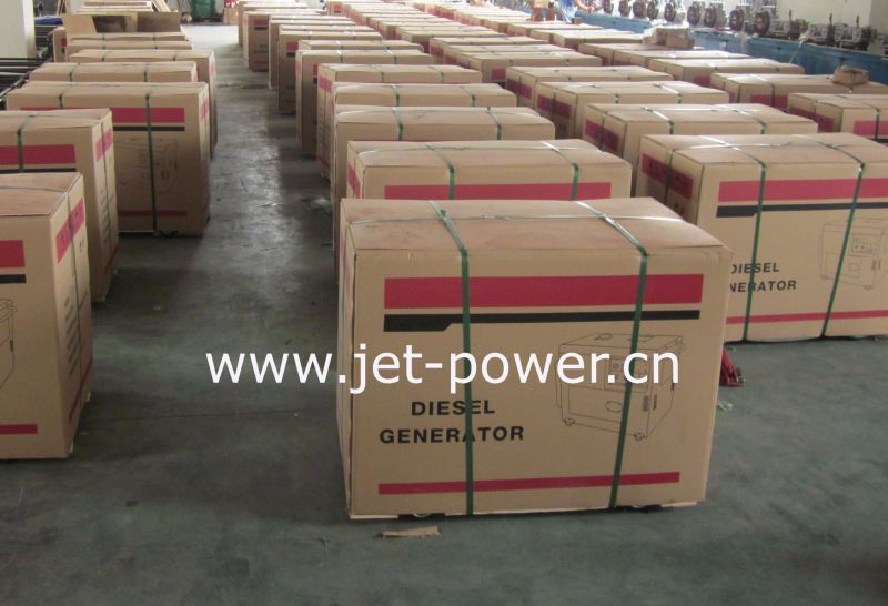 7kVA Air Cooled Silent Type Diesel Generator