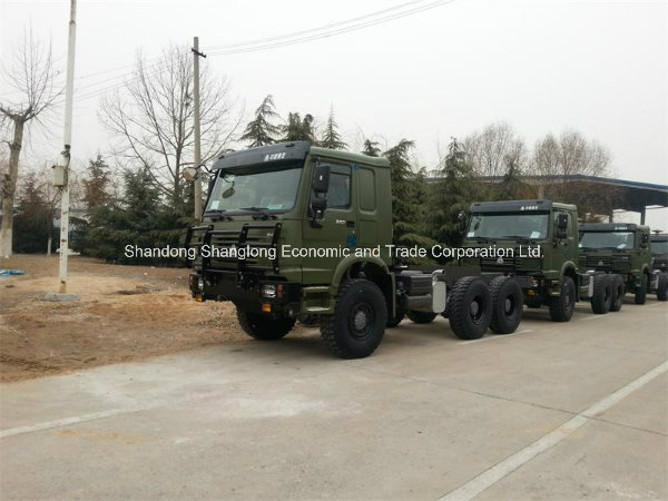 6X6 Awd Sinotruk 290HP Cargo Transport HOWO Truck