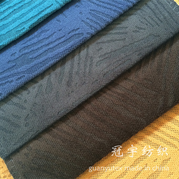 Burn out Corduroy Fabric Polyester and Nylon Compound for Decoration