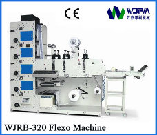 Flexo Adhesive Paper Printing Machine (WJRB-320)