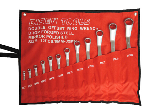 12-Piece Offset Double Ring Spanner (KT601P)