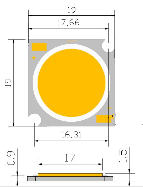 Hot Sale 20W Epistar High Power COB LED