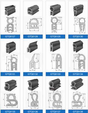 Hot Sale, High Quality, Rubber Extruded Sealing Strip, Weatherseal for Door and Window