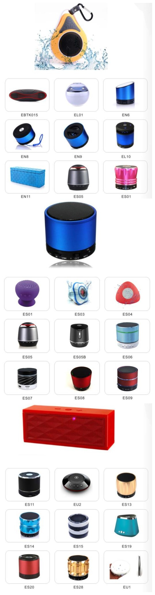 Mini Wireless Mushroom Shape Bluetooh Speaker Sound Jam Box (EB006)