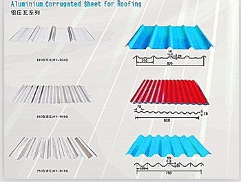 Aluminium Roofing Sheet (mill finish/stucco emboss/color coating)