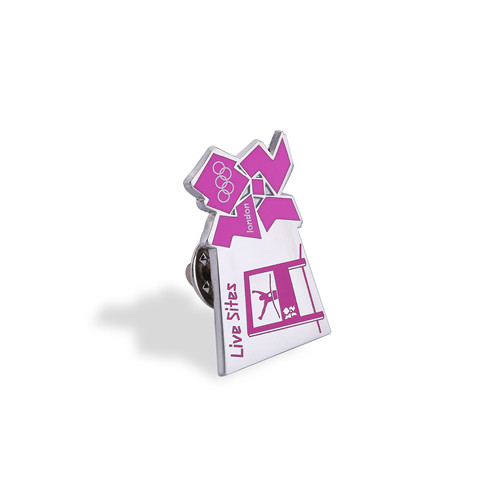 Soft Enamel Lapel Pin with Words Custom Badge (GZHY-SE-017)